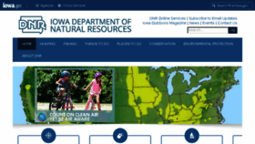 What Iowadnr.com website looked like in 2017 (6 years ago)