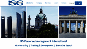 What Isg.eu website looked like in 2017 (7 years ago)