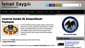 What Ismailsaygili.com.tr website looked like in 2017 (6 years ago)