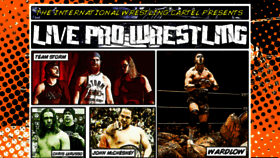 What Iwcwrestling.com website looked like in 2017 (6 years ago)
