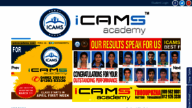 What Icamsacademy.com website looked like in 2017 (6 years ago)