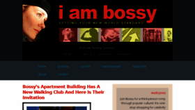 What Iambossy.com website looked like in 2017 (6 years ago)