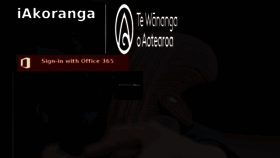 What Iakoranga.twoa.ac.nz website looked like in 2017 (6 years ago)