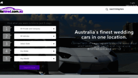What Itshired.com.au website looked like in 2017 (6 years ago)
