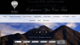 What Isellfountainhills.com website looked like in 2017 (6 years ago)