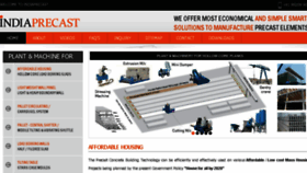What Indiaprecast.com website looked like in 2017 (6 years ago)
