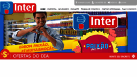 What Intersuper.com.br website looked like in 2017 (6 years ago)