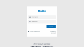 What Iglike.net website looked like in 2017 (6 years ago)