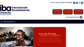What Internationale-ba.de website looked like in 2017 (7 years ago)