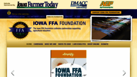 What Iowaffafoundation.org website looked like in 2017 (6 years ago)