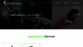 What Igamefusion.com website looked like in 2017 (6 years ago)