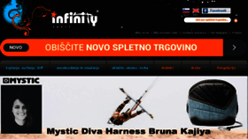 What Infinitysport.net website looked like in 2017 (8 years ago)