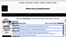 What Interartvernissage.de website looked like in 2017 (7 years ago)