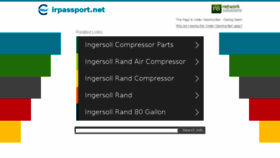 What Irpassport.net website looked like in 2017 (7 years ago)