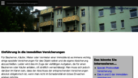 What Immobilien-versicherungen-abc.de website looked like in 2017 (6 years ago)