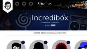 What Incredibox.fr website looked like in 2017 (6 years ago)