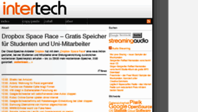 What Intertech.at website looked like in 2017 (7 years ago)