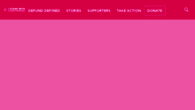What Istandwithpp.org website looked like in 2017 (7 years ago)