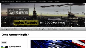 What Inglesfluenteem40aulas.com.br website looked like in 2017 (6 years ago)