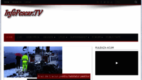 What Infopescar.tv website looked like in 2017 (6 years ago)