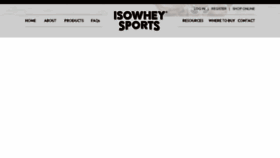 What Isowheysports.com.au website looked like in 2017 (6 years ago)