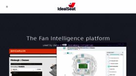 What Idealseat.com website looked like in 2017 (6 years ago)
