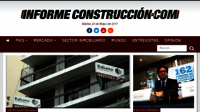 What Informeconstruccion.com website looked like in 2017 (7 years ago)