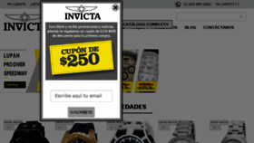 What Invictamexico.com website looked like in 2017 (6 years ago)