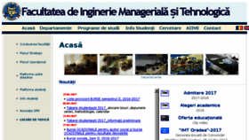 What Imt.uoradea.ro website looked like in 2017 (7 years ago)