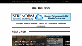 What Irishtechnews.ie website looked like in 2017 (6 years ago)