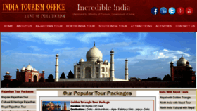 What India-tourism-office.com website looked like in 2017 (6 years ago)