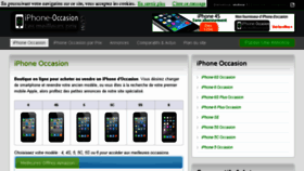 What Iphone-occasion.com website looked like in 2017 (6 years ago)