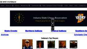 What Indianachess.clubexpress.com website looked like in 2017 (6 years ago)
