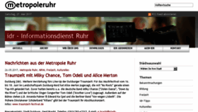 What Idruhr.de website looked like in 2017 (6 years ago)