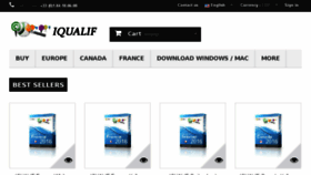 What Iqualif.eu website looked like in 2017 (6 years ago)