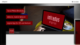 What Intradus.com website looked like in 2017 (6 years ago)