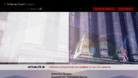 What Interactivebrokers.fr website looked like in 2017 (8 years ago)