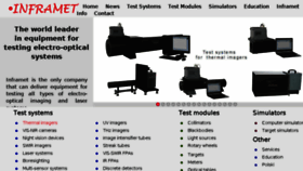 What Inframet.pl website looked like in 2017 (6 years ago)