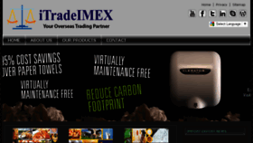 What Itradeimex.com website looked like in 2017 (6 years ago)
