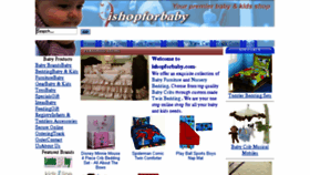 What Ishopforbaby.com website looked like in 2017 (6 years ago)