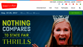 What Iowastatefair.org website looked like in 2017 (6 years ago)