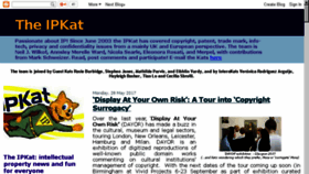 What Ipkat.com website looked like in 2017 (6 years ago)