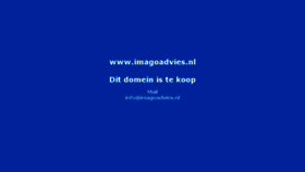 What Imagoadvies.nl website looked like in 2017 (6 years ago)