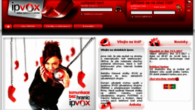What Ipvox.cz website looked like in 2017 (6 years ago)