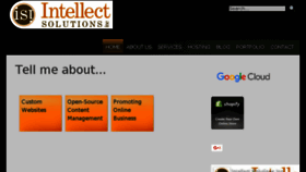 What Intellectsolutionsinc.com website looked like in 2017 (6 years ago)