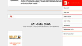 What It-beratung-bestenliste.de website looked like in 2017 (6 years ago)