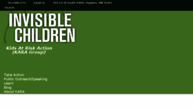 What Invisiblechildren.org website looked like in 2017 (6 years ago)