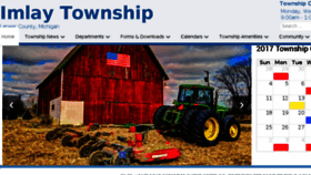 What Imlaytownship.org website looked like in 2017 (6 years ago)