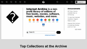 What Internetarchive.org website looked like in 2017 (6 years ago)