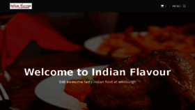What Indianflavour-edinburgh.co.uk website looked like in 2017 (6 years ago)